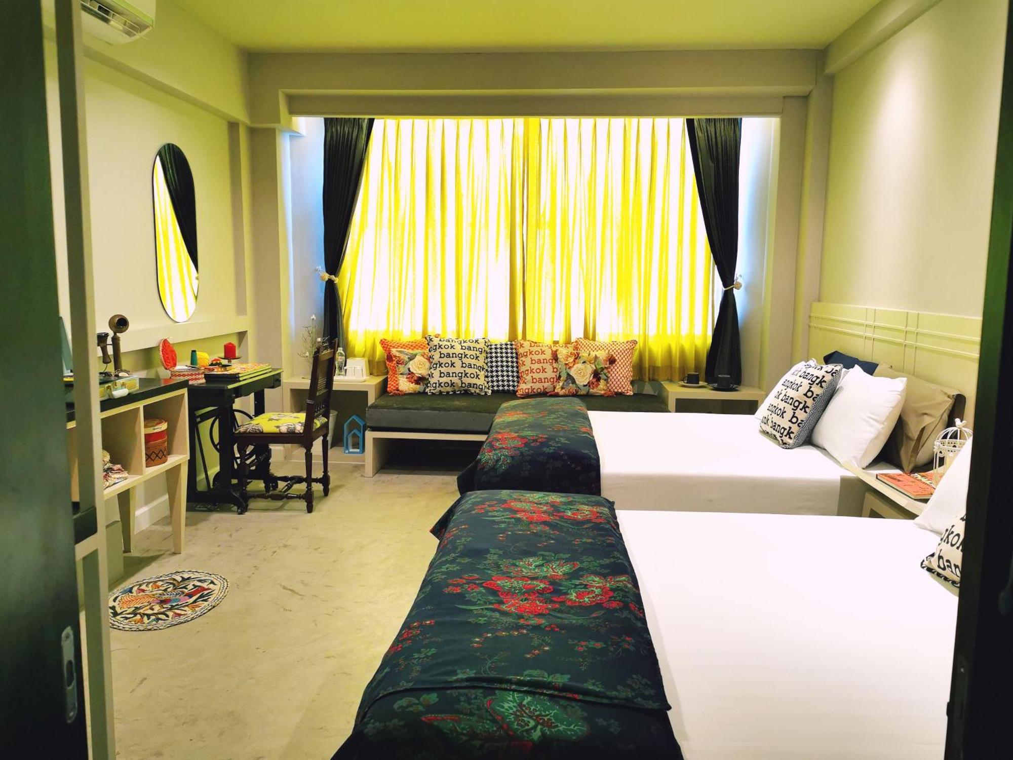 Chomm House Bed and Breakfast Bangkok Rum bild